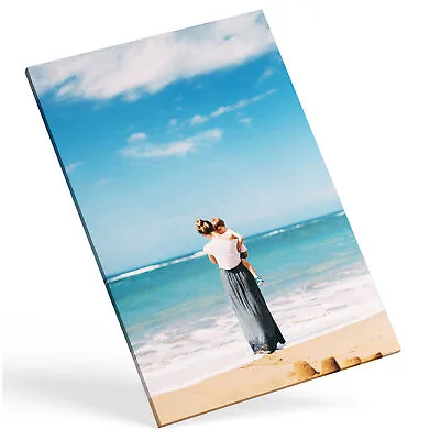 £9.99 • Buy Portrait Personalised Photo Canvas Prints Photo Print Family Picture A1 A2 A3 A4
