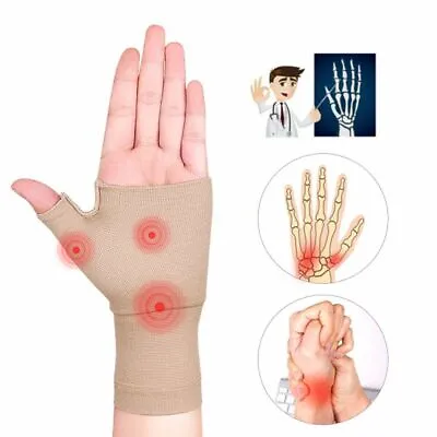 $20.14 • Buy Compression Gloves Relieve Pain From Rheumatoid Carpal Tunnel For Computer Type