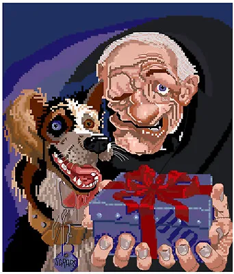 Discworld Igor And Scraps Counted Cross Stitch Kit/chart 14ct18ct28ct Or 32ct • £12.50