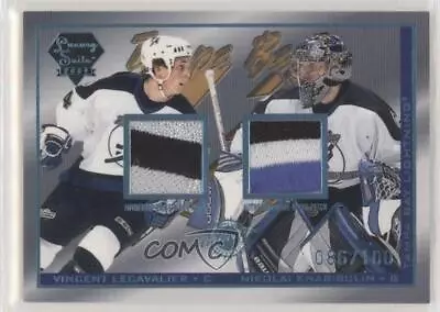 2003 Luxury Suite Platinum Blue Jersey/Patch /100 Vincent Lecavalier #47 Patch • $20.55