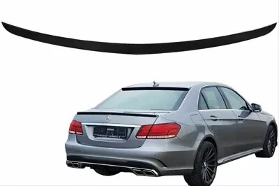 New For MERCEDES E SERİES W212 2009-2016 Rear Trunk Lip Wing Spoiler Black Style • $119.99