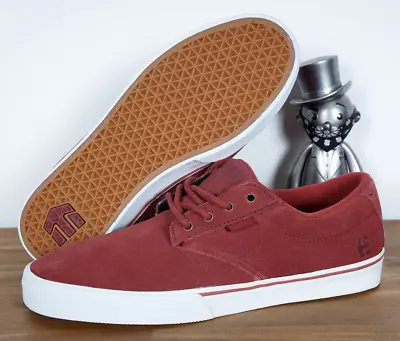 Etnies Skateboard Skate Shoes Shoes Jameson Vulc Rust Suede 9/42 • $60.65