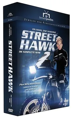 Street Hawk Complete Box Set The TV Series Rex Smith 1985 Streethawk 4 DVD New • $37.12