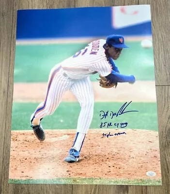 Dwight Doc Gooden Signed Auto 16x20 Photo New York Mets W/ Inscriptions JSA COA • $29.99