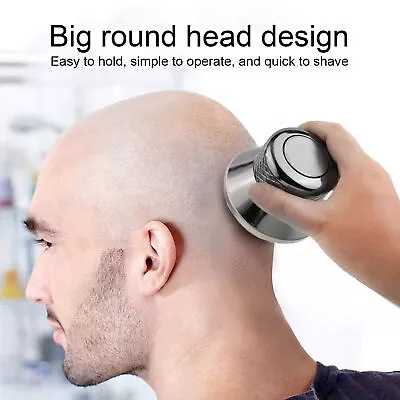 Electric Shaver Rechargeable Waterproof Bald Head Beard Trimmer Mustache US • $21.44