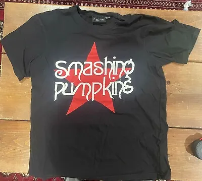 Smashing Pumpkins 2019 Black Red Star Size M  T Shirt Band Merch Just Say Maybe • $18