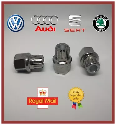 £8.49 • Buy New Audi Volkswagen VW Seat Skoda Locking Wheel Nut Key 55 / 10pt Spline Rib