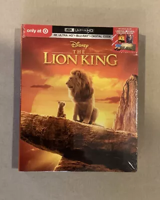 Disney LION KING 2019 Target Gallery Book 4K (HD+Blu-ray+Digital) • $11.69