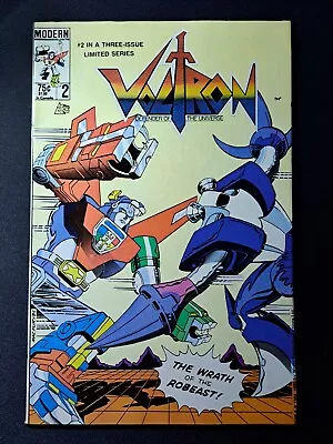 Voltron Defender Of The Universe #2 Modern Comics - 1985 - Toy Tie-In + 10 Pics! • $10.77