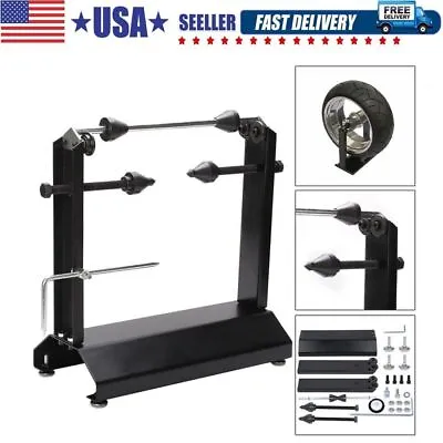 Heavy Duty Motorcycle Wheel Balancer Static Truing Balancing Rim Bike Tire Stand • $66.87