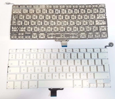 £11.99 • Buy APPLE MACBOOK UNIBODY 13  A1342 UK KEYBOARD WITH Power Button Year 2009 2010   