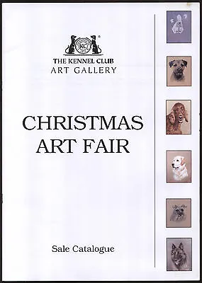 KENNEL CLUB ART GALLERY Christmas Art Fair Sale Catalogue  Dog • £0.99