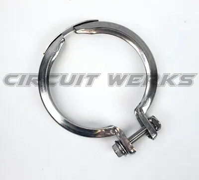 $17.95 • Buy 3.5  Turbo To Front Pipe V Band Exhaust Clamp For BMW Z4 M3 135i 335i 535i 640i 