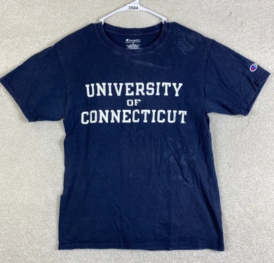 $4.99 • Buy Connecticut UCONN Huskies Small T Shirt NCAA Size Small Blue Short Sleeve Shirt