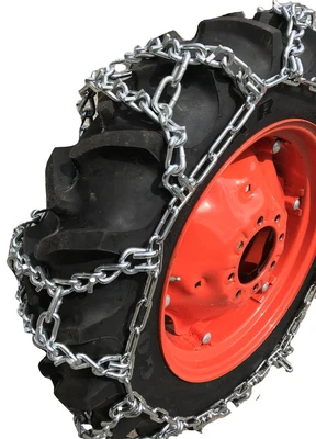 $1048.20 • Buy Snow Chains 12.4-24, 12.4 24 Duo Grip Tractor V-BAR Tire Chains Set Of 2