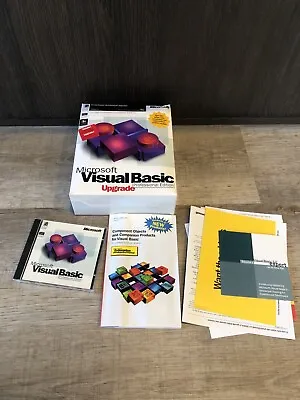 Microsoft Visual Basic Professional Edition Windows 95 Or NT 5.0 Upgrade • $45