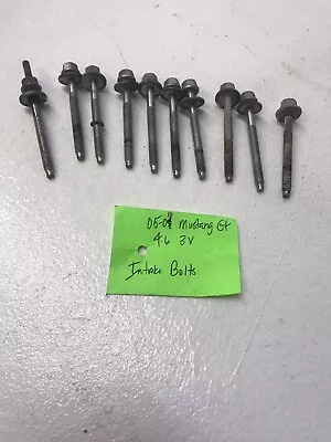 2005 - 2009 FORD MUSTANG GT INTAKE BOLTS COMPLETE SET 4.6 3v FACTORY OEM • $45