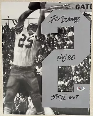$43.99 • Buy Fred Biletnikoff Oakland Raiders Signed Jersey Number #2 Autographed PSA/DNA #61