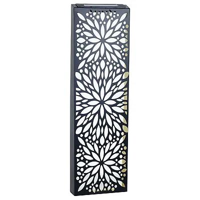 Primus Metal Abstract Flower Solar Wall Panel Wall Art • £26.99