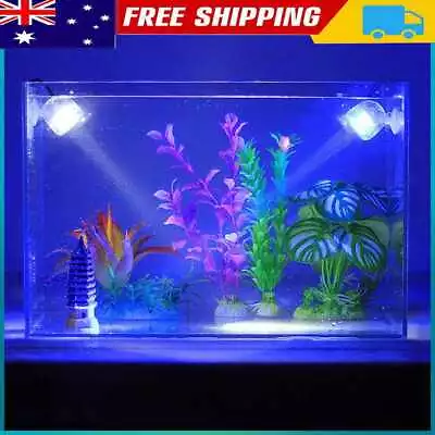 Waterproof Aquarium LED Spotlight Submersible Light Fish Tank Underwater Light • $13.59