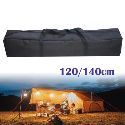 Canvas Canopy Pole Bag Camping Tent Swag Storage Pouch Travel Picnic Handbag AU • $20.29