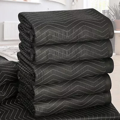 72x80  Heavy Duty Professional Quality Quilted 6PCS Performance Moving Blankets • $41.58