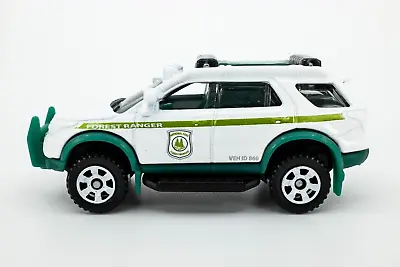 2022 Matchbox  MBX Mountain II  Ford Explorer WHITE | NATIONAL PARK RANGER • $2.49