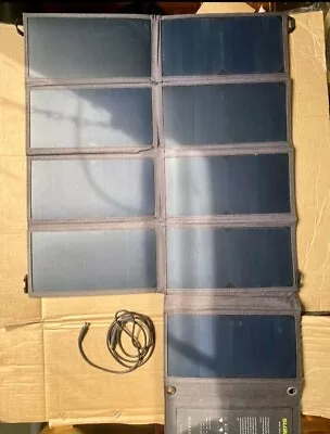 SUAOKI  60W Foldable Portable Solar Panel  Solar Charger USB 2.0 - USED • $12.50