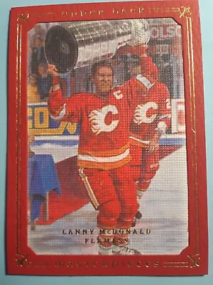 Lanny McDonald Ltd /25 Calgary Stanley Cup Masterpiece 2008-09 Red Border Gilles • $219.85