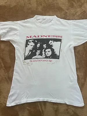 Madness Mad Not Mad Tour T-shirt 1985 - Very Rare • £70