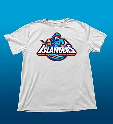 $36 • Buy New Vintage Ny Islanders Fisherman Logo T Shirt, New York, Retro Nhl 