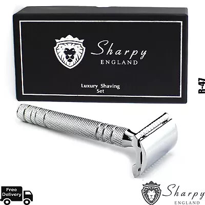 Classic Shaving Double Edge De Safety Razor Vintage Shaver For Men Gift • £10.99