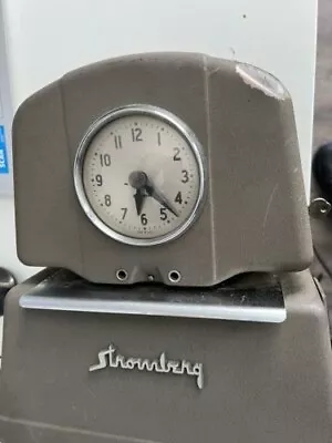 Vintage Stromberg Electric Punch In Time Clock - Tested Keeps Time • $62.50