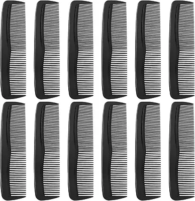 12 Pieces Hair Combs Set Plastic Pocket Hair Combs For Women And Men Fine • £5.99