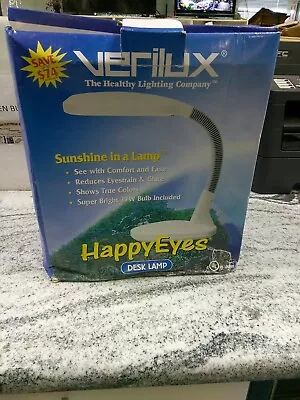 Verilux Seasonal Affective Natural Daylight  Happy Eyes  Gooseneck Desk Lamp(1BB • $150