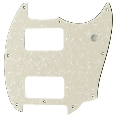 Musiclily Pro 9 Holes HH Pickguard 2 Humbuckers For Squier Bullet Mustang Guitar • $12.47
