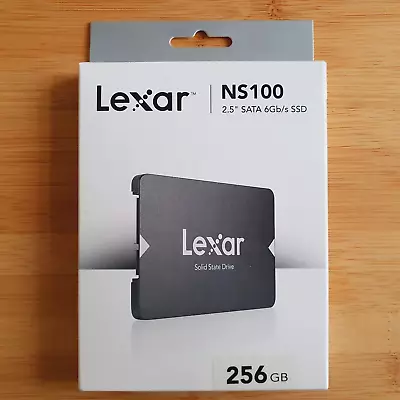 🖥️ Lexar NS100 2.5  SATA 6Gb/s SSD 256GB - Solid State Drive • £10.99