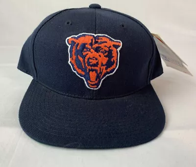 Vintage Chicago Bears Hat Sports Specialties Plain Logo NFL Fitted 6 7/8 NWT 90s • $29.99