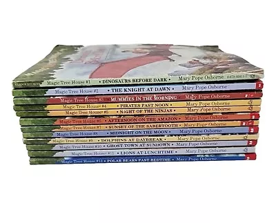 Complete 1 - 12 Magic Tree House Kids Books Paperback Set Lot Mary Pope Osborne • $13