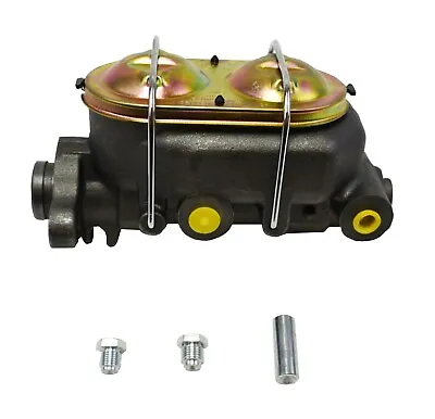 MC1321H - Cast Iron 1  Bore Master Cylinder Corvette Style Universal W/ 4 Ports • $42.99