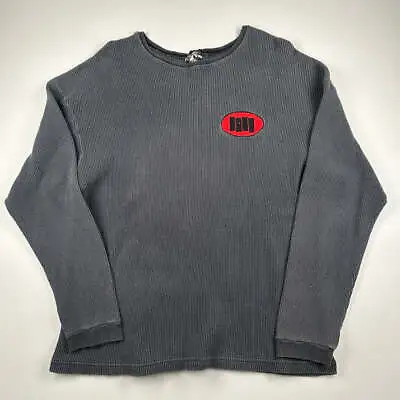 Vintage 90s Black Flag Thermal Shirt XL SST Tag • $400