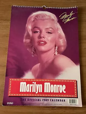 Marilyn Monroe - Official 1989 Calendar (Danilo) • £12.95