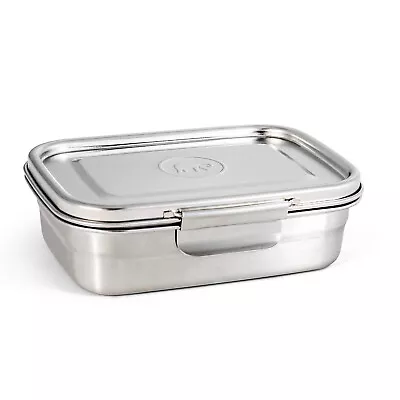 £34.95 • Buy Stainless Steel Leakproof Lunchbox, Clip & Seal #4 1.2ltr Eco Metal Lunch Box
