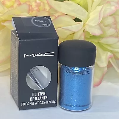 MAC Glitter Brilliants Pigment Eye Shadow Liner - Turquoise - FS NIB Free Ship • $19.95