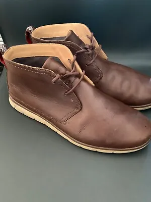 Men's UGG Freamon Brown Leather Chukka Boots  1013234 • $30