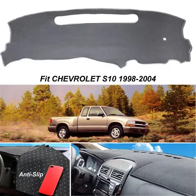 Non-Slip Gray Dash Mat Cover For 1998-2004 Chevrolet S10 Dashboard Interior Mesh • $22.99