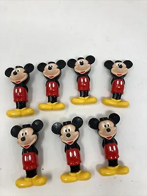 Vintage Disney Mickey Mouse String Light Covers Lot Of 7 • $8
