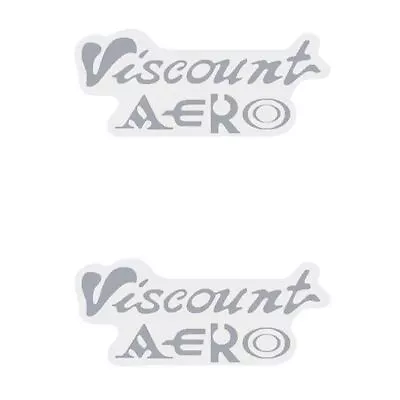 Viscount - Aero - Chrome - Seat Decal Set • $8