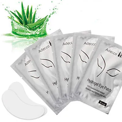 £0.99 • Buy 100 Pairs Eyelash Extension Under Gel Eye Pads Salon Lint Free Patches Make Up