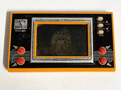 Nintendo Game & Watch Fire Attack Handheld Vintage Game • $99.99